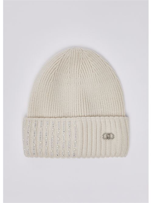 Cappello in maglia con applicazioni LIU JO | 2F6027MAA06/00192